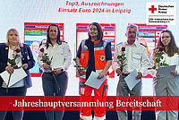 Ehrung für ehrenamtliche Teilnehmer an der EURO2024