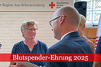 Blutspenderehrung 2025 - Übergabe Urkunden