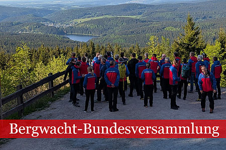 Bergwacht Bundesausschuss - Gruppenfoto der Teilnehmer