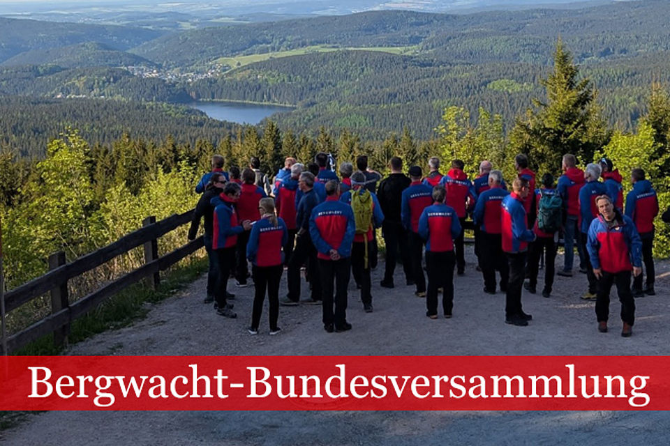 Bergwacht Bundesausschuss - Gruppenfoto der Teilnehmer